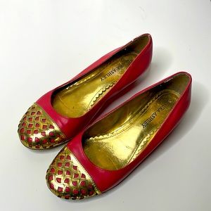 Laura Ashley Golden Flats